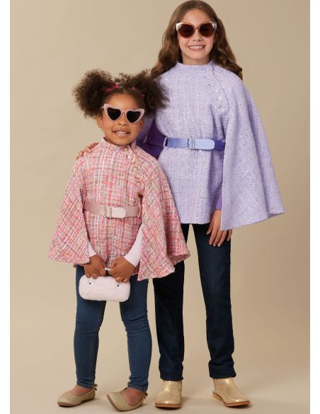 Patron McCall's 8538.K5 - Capes pour enfants