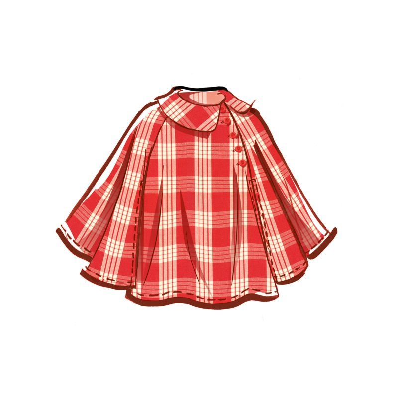 Patron McCall's 8538.K5 - Capes pour enfants