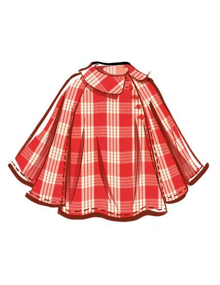 Patron McCall's 8538.K5 - Capes pour enfants