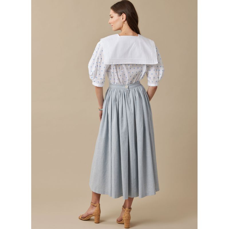 Patron McCall's 8540.U5 - Haut et jupe pour femme
