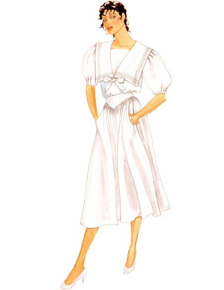 Patron McCall's 8540.U5 - Haut et jupe pour femme