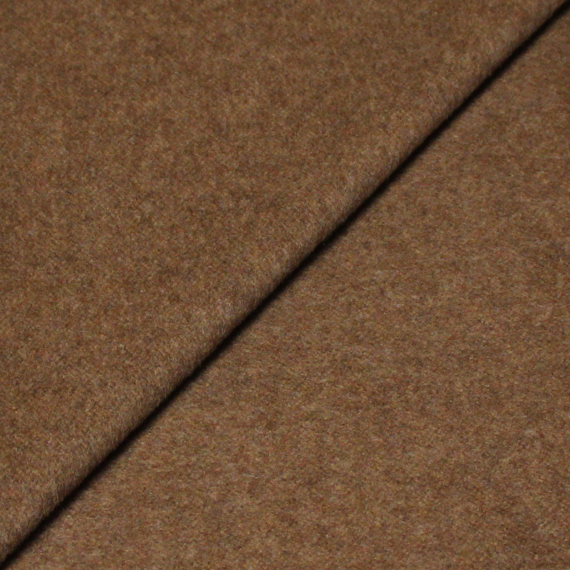 Tweed de laine, alpaga & mohair - Camel