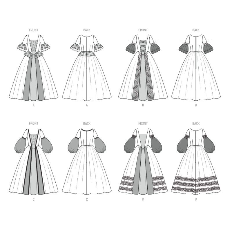 Patron McCall's 8549.BB - Robe élégante et personnalisable