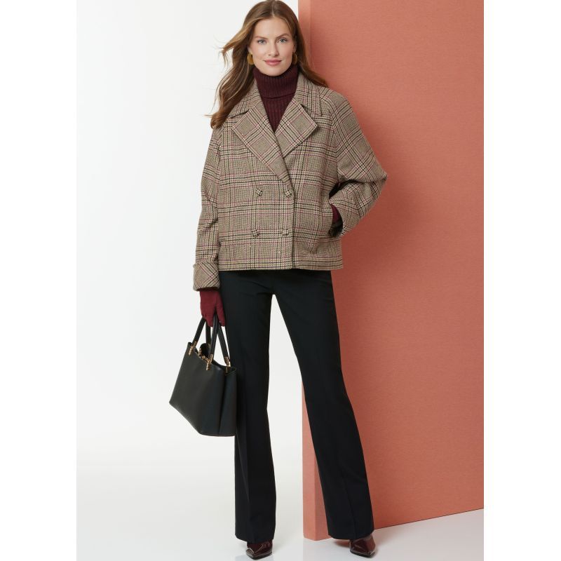 Patron Butterick 7007/R5 (42-50) - Veste et manteau doublés à coupe ample