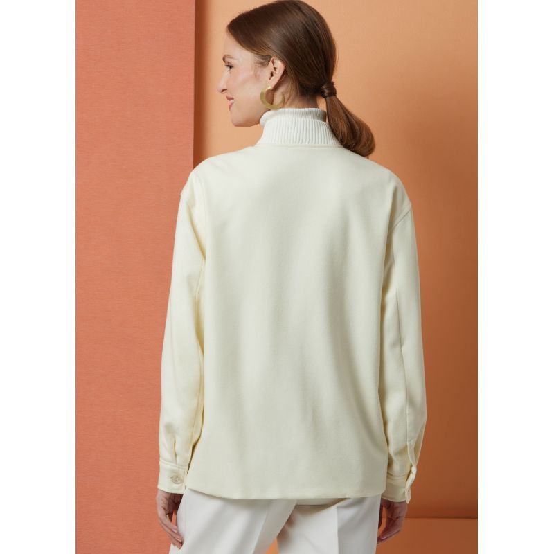 Patron Butterick 7008/U5 (44-52) - Veste bomber ample et stylée