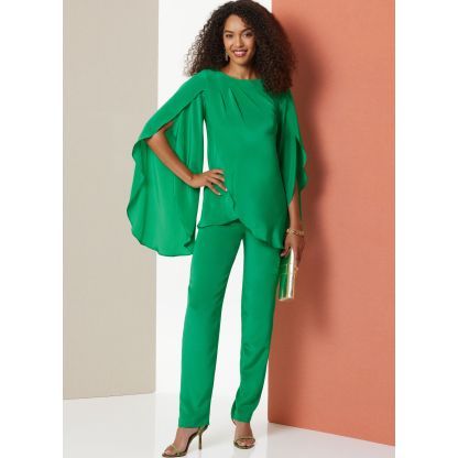 Patron Butterick 7009/K5 (36-44) - Tunique asymétrique et pantalon fuselé 2