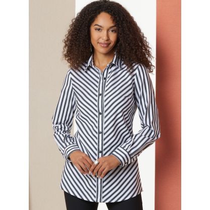 Patron Butterick 7010/R5 (42-50) - Chemisier semi-ajusté 2