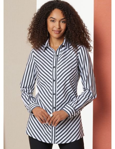Patron Butterick 7010/R5 (42-50) - Chemisier semi-ajusté