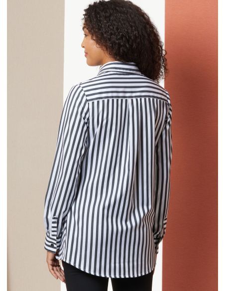 Patron Butterick 7010/R5 (42-50) - Chemisier semi-ajusté