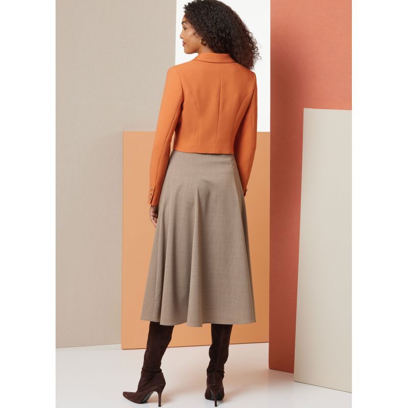 Patron Butterick 7012/Y5 (46-54) - Veste, jupe et pantalon