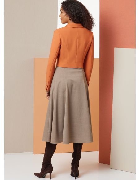 Patron Butterick 7012/Y5 (46-54) - Veste, jupe et pantalon