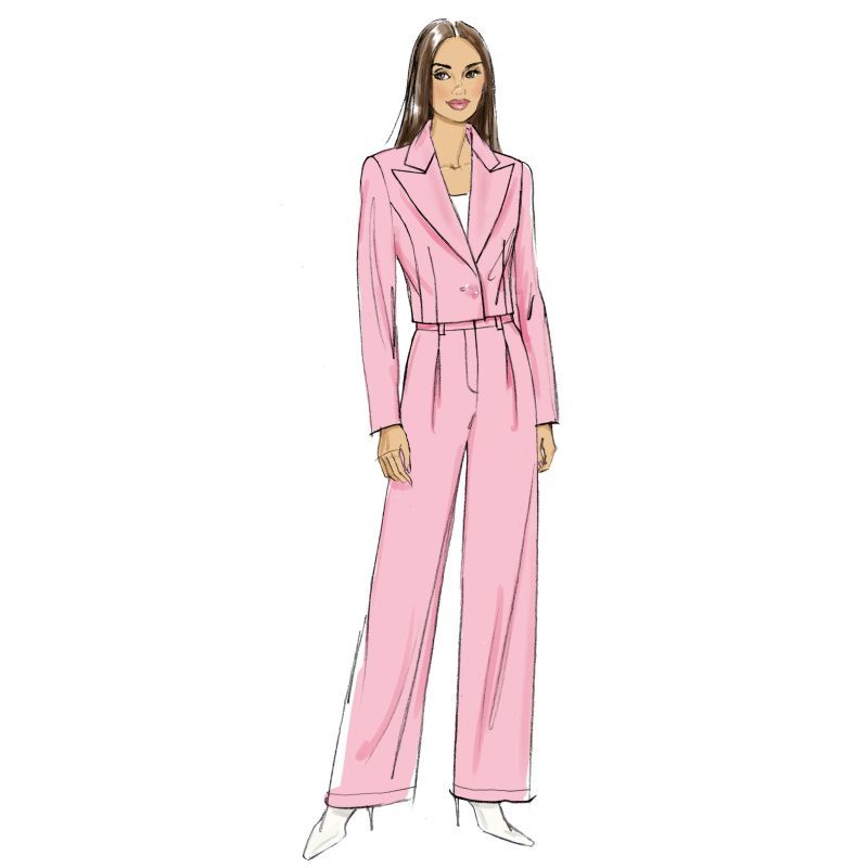 Patron Butterick 7012/Y5 (46-54) - Veste, jupe et pantalon