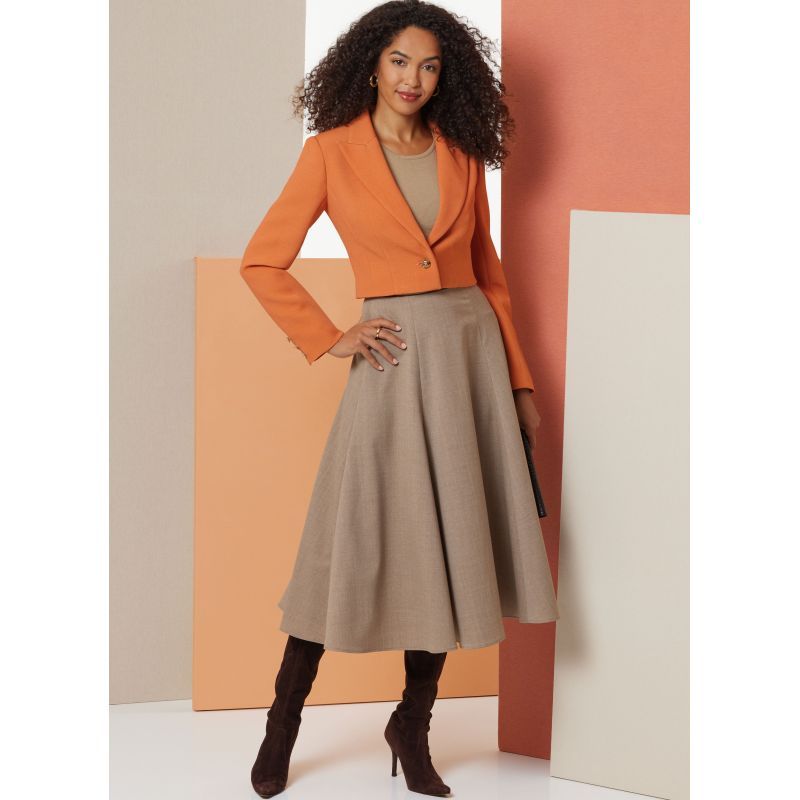 Patron Butterick 7012/Y5 (46-54) - Veste, jupe et pantalon