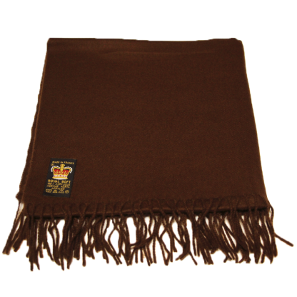 Étole toucher cachemire - Marron 2