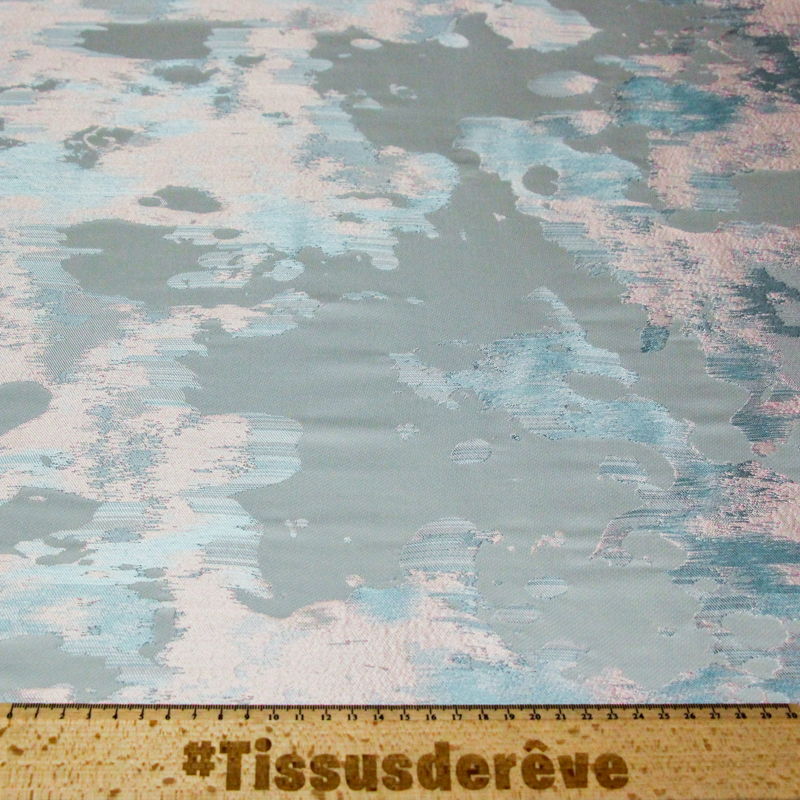 Jacquard - Mirage bleu