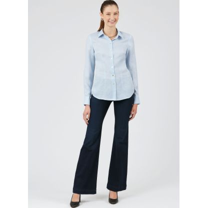 Patron New Look 6790 - Blouse ajustée à deux longueurs de manches 2