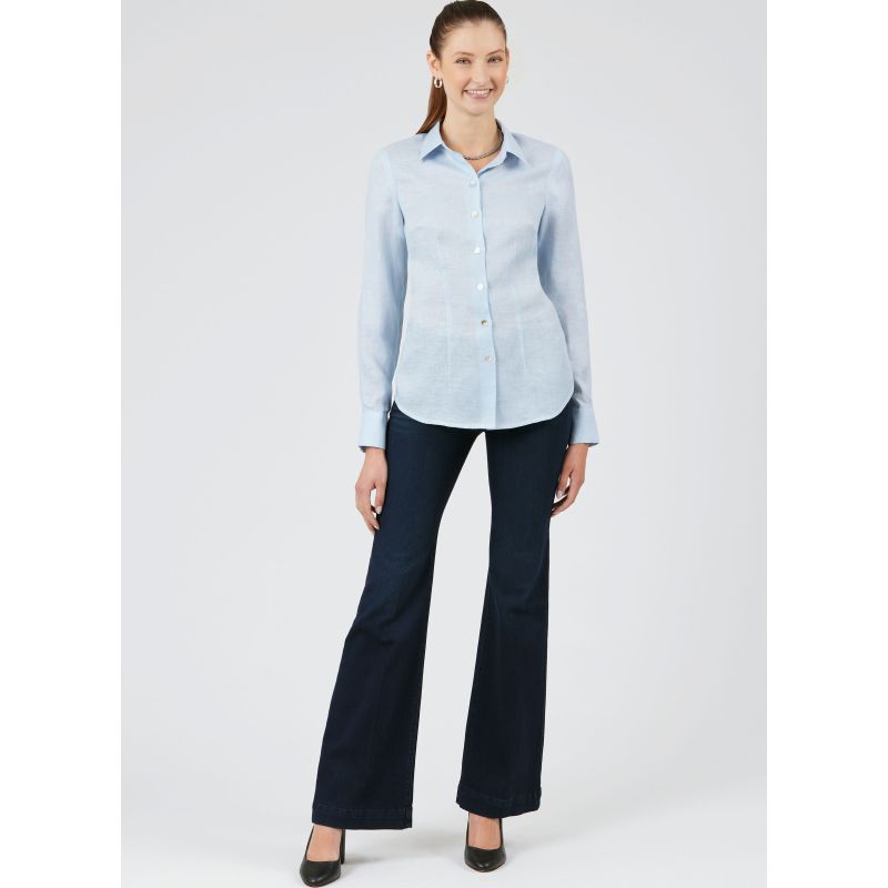 Patron New Look 6790 - Blouse ajustée à deux longueurs de manches