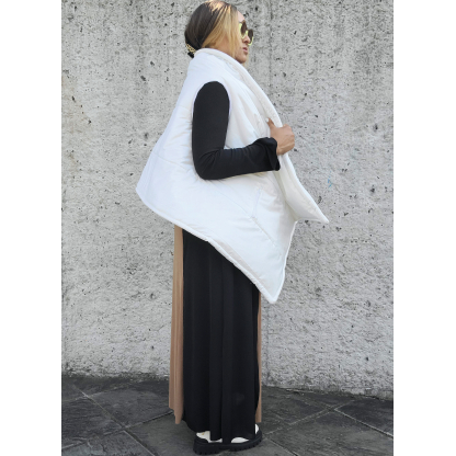 Patron KnowMe 2098.A - Robe en Maille et Gilet Écharpe Matelassé 2