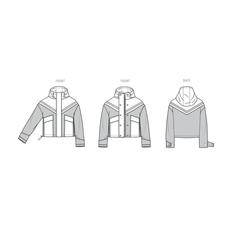 Patron KnowMe 2099.A - Veste à Capuche pour Enfants et Femmes