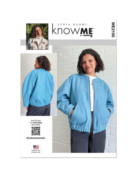 Patron KnowMe 2100.K5 - Veste Bomber Oversize