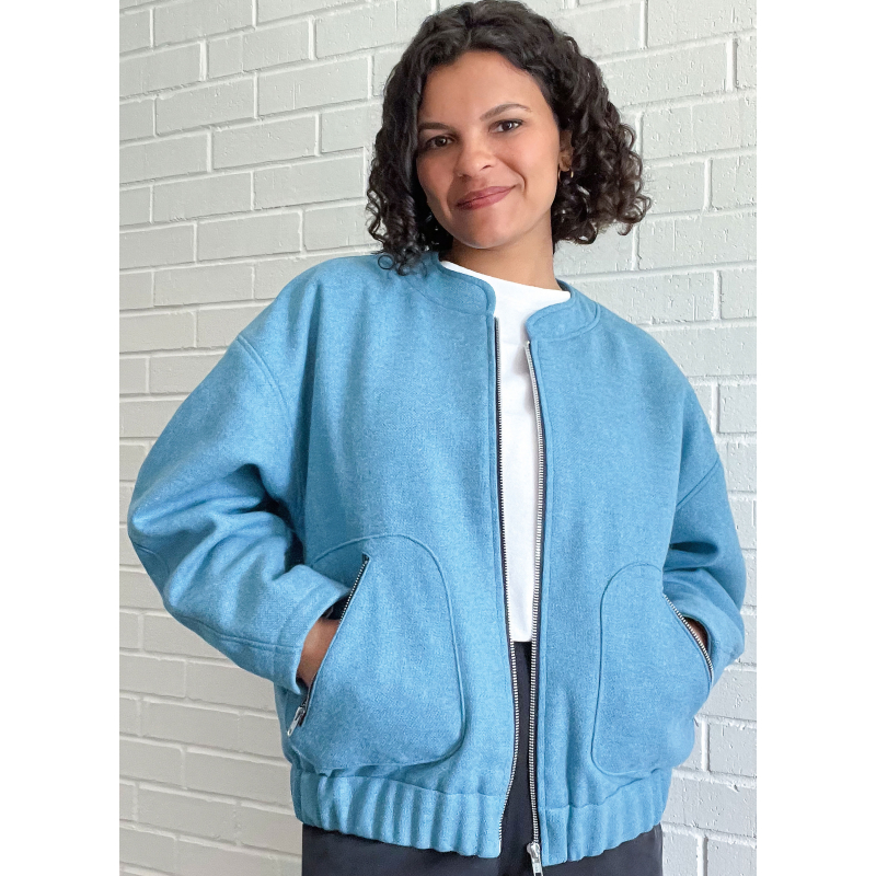 Patron KnowMe 2100.Y5 - Veste Bomber Oversize