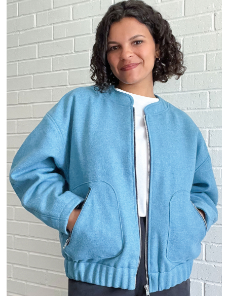 Patron KnowMe 2100.Y5 - Veste Bomber Oversize