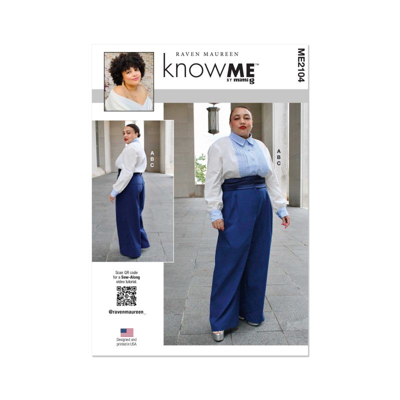 Patron KnowMe 2104.Y5 - Chemise, Pantalon et Ceinture par Raven Maureen