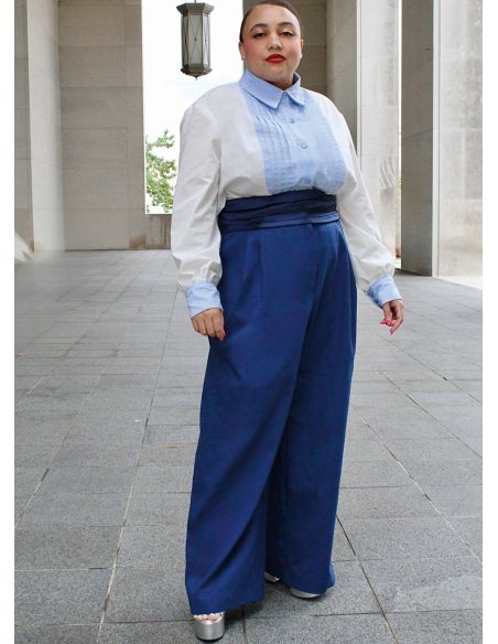 Patron KnowMe 2104.Y5 - Chemise, Pantalon et Ceinture par Raven Maureen