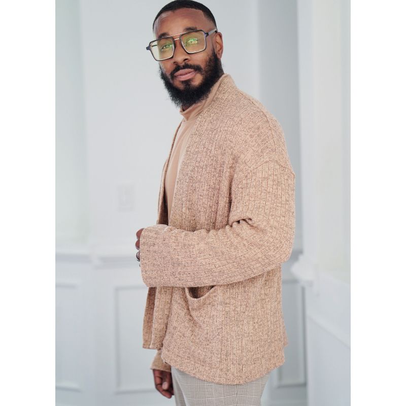 Patron KnowMe 2105.AA - Pull à col roulé et cardigan pour hommes