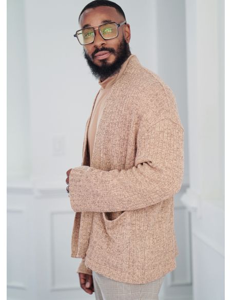Patron KnowMe 2105.AA - Pull à col roulé et cardigan pour hommes