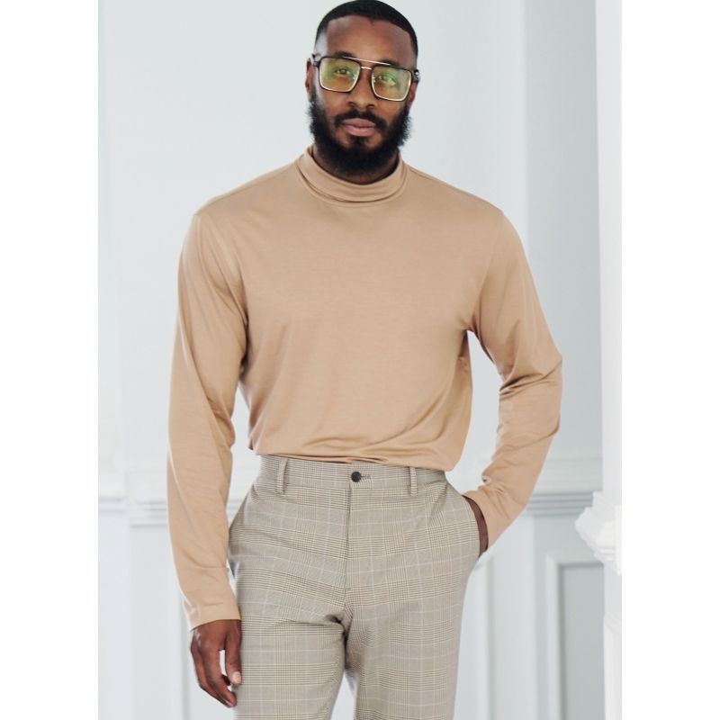 Patron KnowMe 2105.BB - Pull à col roulé et cardigan pour hommes