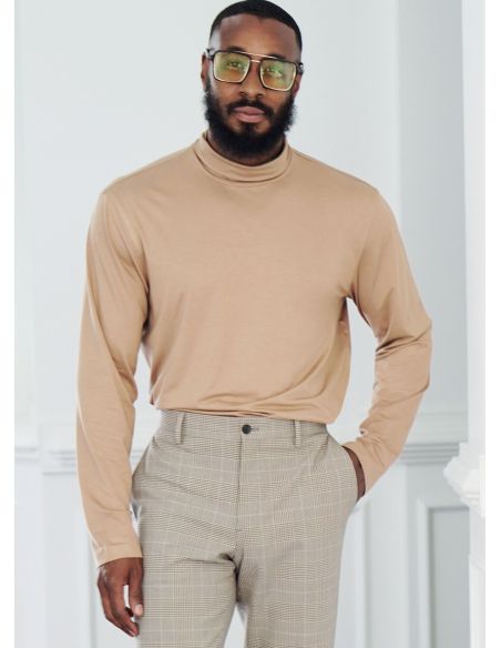 Patron KnowMe 2105.BB - Pull à col roulé et cardigan pour hommes