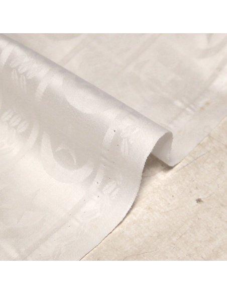 Popeline jacquard 100% coton - Croissant de lune & étoile