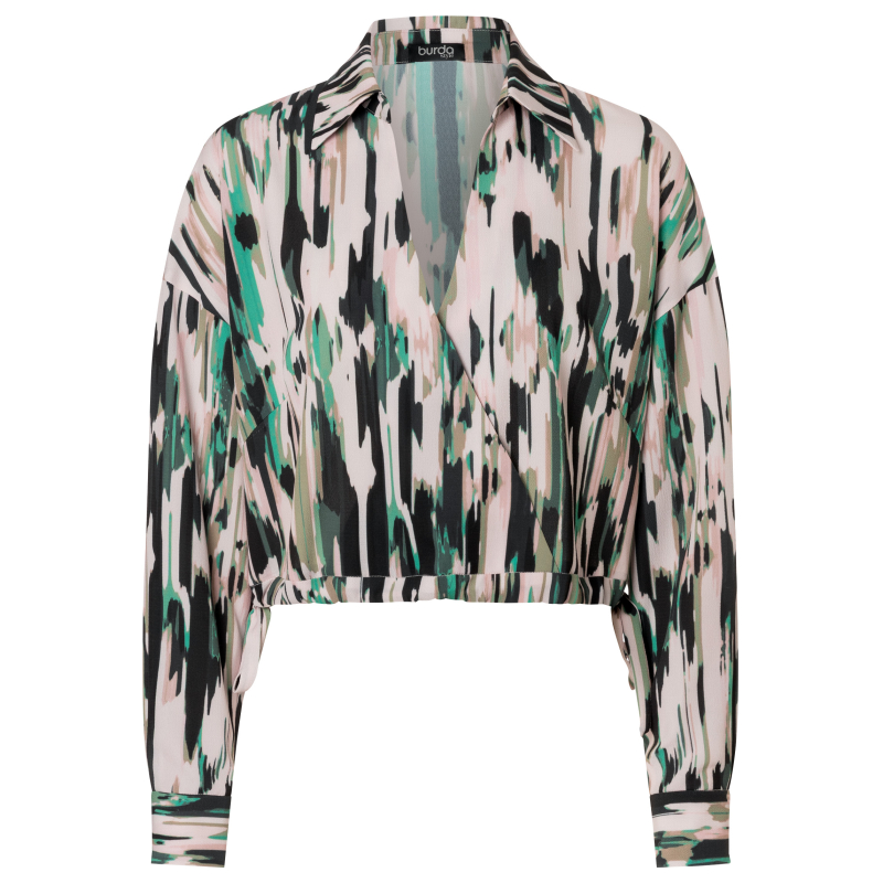 Patron Burda 5745 - Blouse légère et élégante