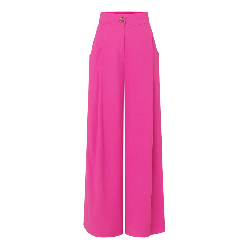 Patron Burda 5751 - Pantalon à pinces et jambes évasées