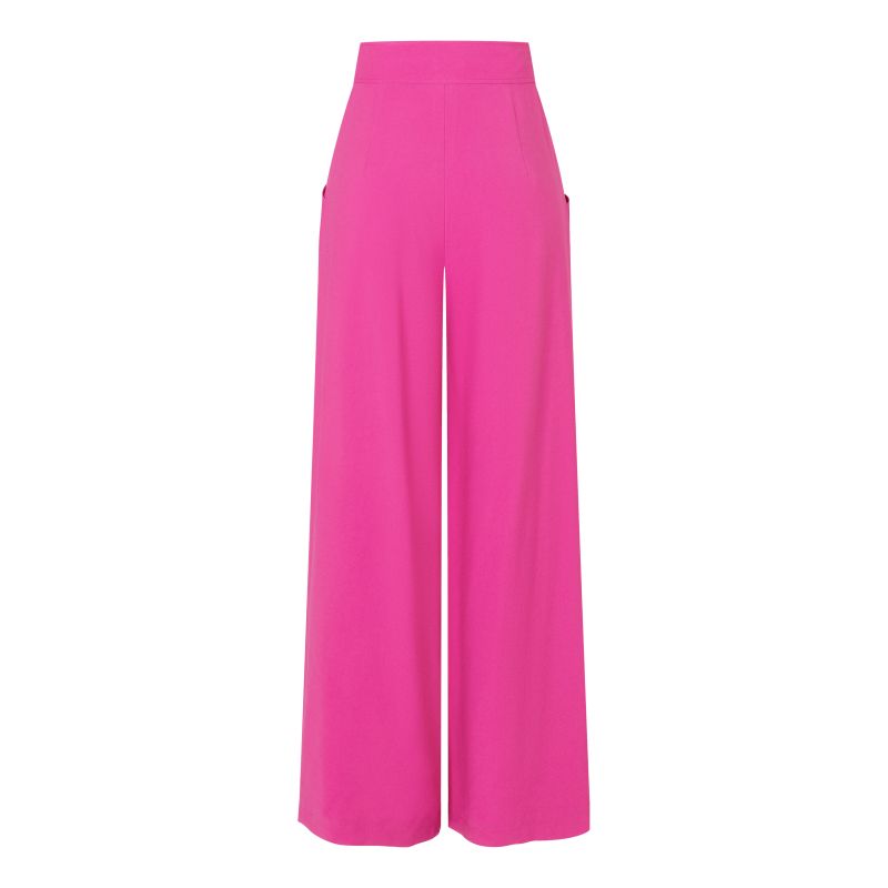 Patron Burda 5751 - Pantalon à pinces et jambes évasées