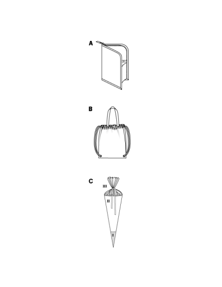 Patron Burda n°9200 - Accessoires scolaires pratiques