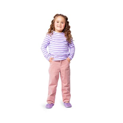 Patron Burda 9205 - T-shirts pour enfants avec variations créatives 2