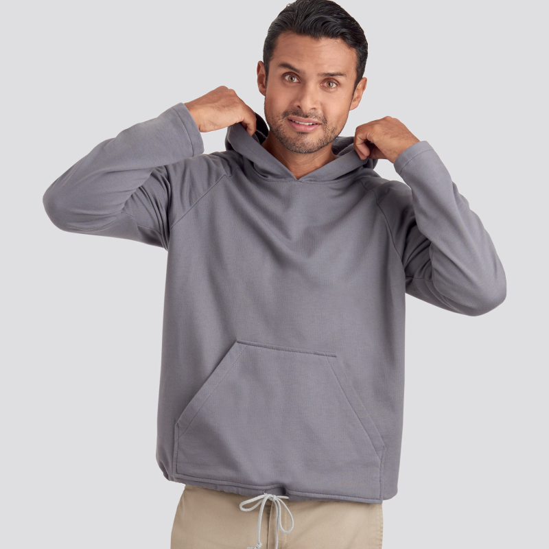 Patron Simplicity 9240.A (40-58) - Sweat-shirt unisexe à manches raglan