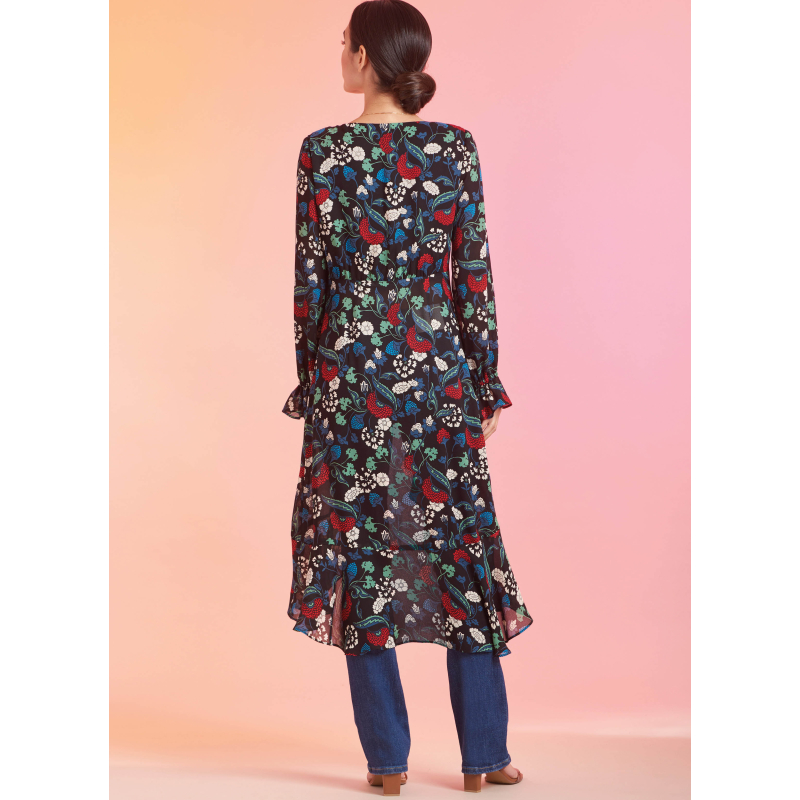 Patron Simplicity 9747.Y5 (46-54) - Dusters pour femmes en trois longueurs