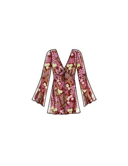 Patron Simplicity 9747.Y5 (46-54) - Dusters pour femmes en trois longueurs