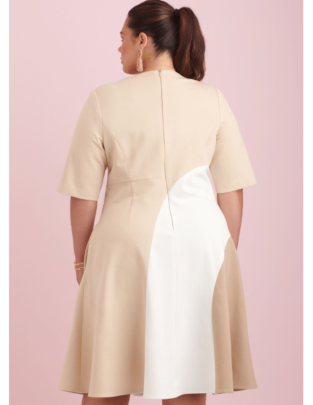 Patron Simplicity 9887.W3 (58-66) - Robe ajustée avec variations de longueur