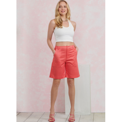 Patron Simplicity 9923.K5 (36-44) - Pantalon et short pour femme avec poches et fermeture éclair 2