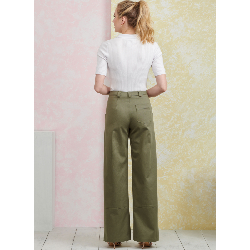 Patron Simplicity 9923.K5 (36-44) - Pantalon et short pour femme avec poches et fermeture éclair