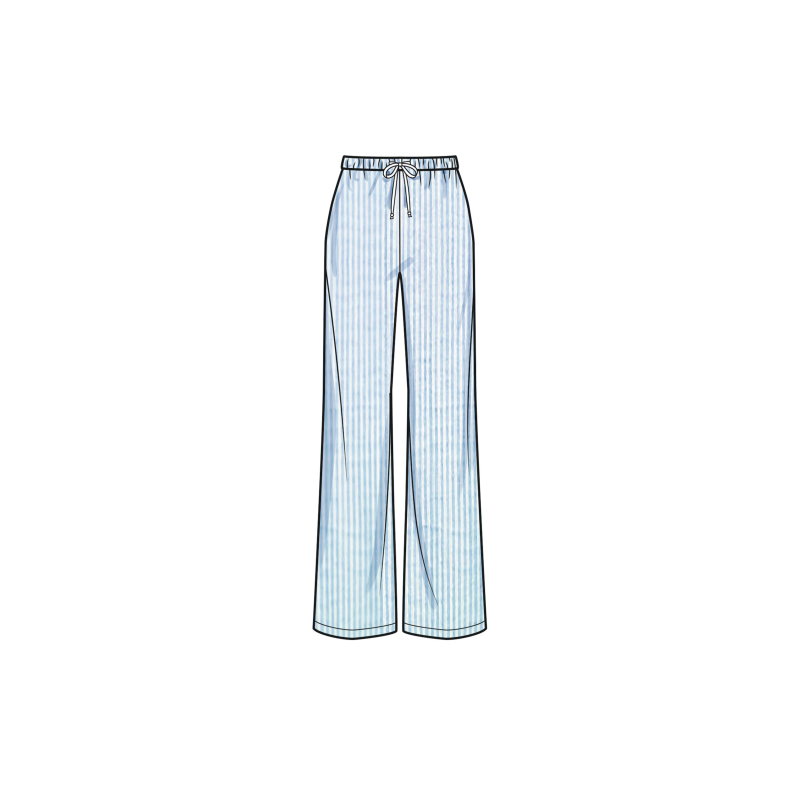 Patron Simplicity 9928.A (32-54) -  Ensemble détente : hauts, pantalons et shorts pour femme