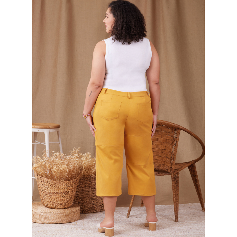 Patron Simplicity 9957.AA (38-46) - Shorts et pantalons pour femmes avec fermeture éclair frontale et poches multiples