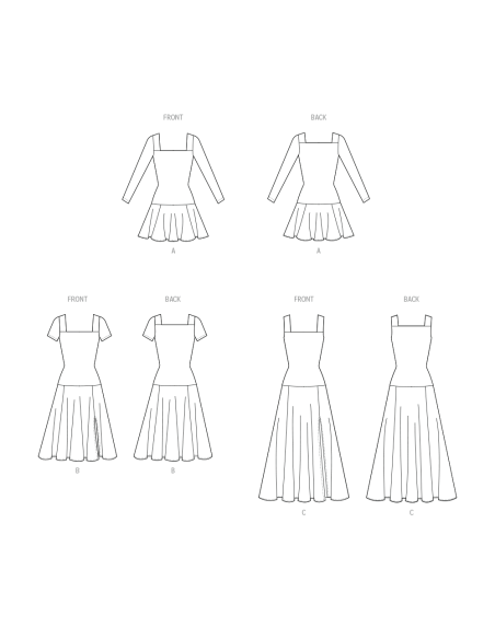 Patron McCall's 8551.D5 (32-40) - Bobe en maille avec variations