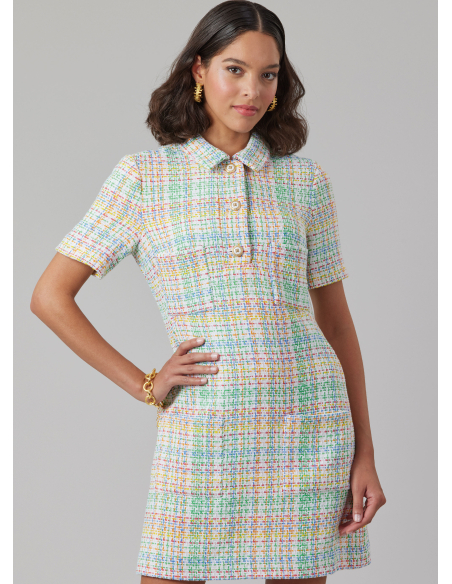 Patron McCall's 8552.Y5 (46-54) - Robe boutonnée