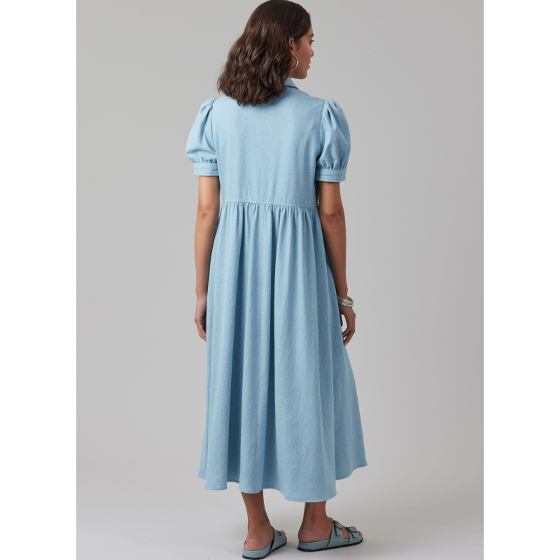 Patron McCall's 8553.H5 (34-42) - Robes à manches et longueur variées