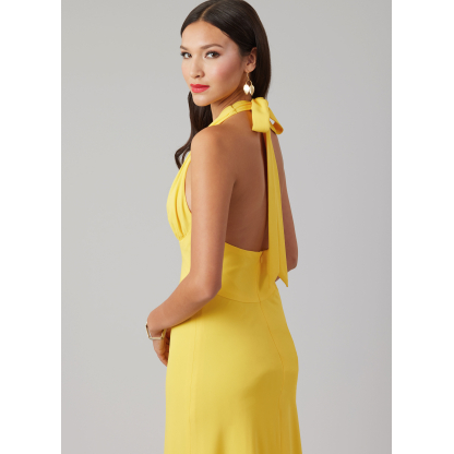 Patron McCall's 8555.AA (38-46) - Robes dos nu à nouer 2